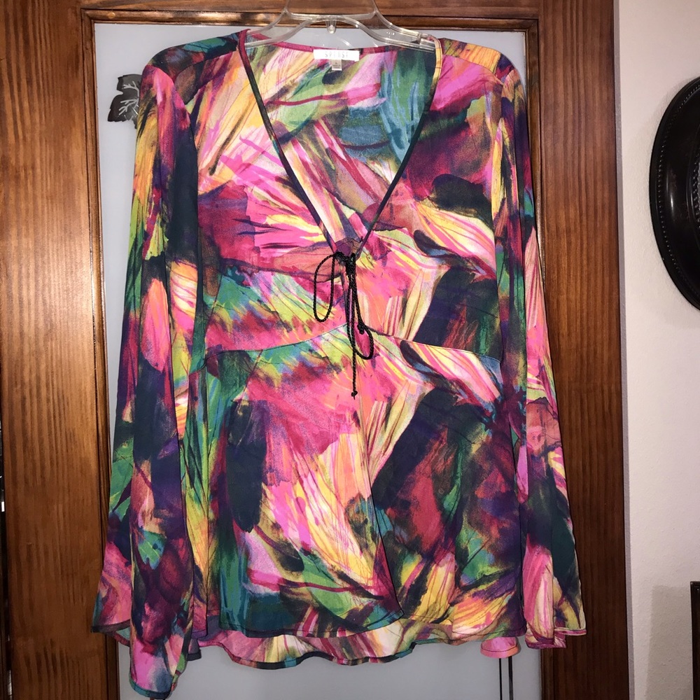 Vibrant Colored Blouse